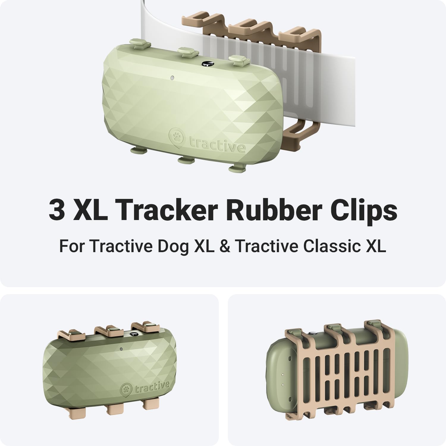 GPS Tracker Rubber Clip Mount