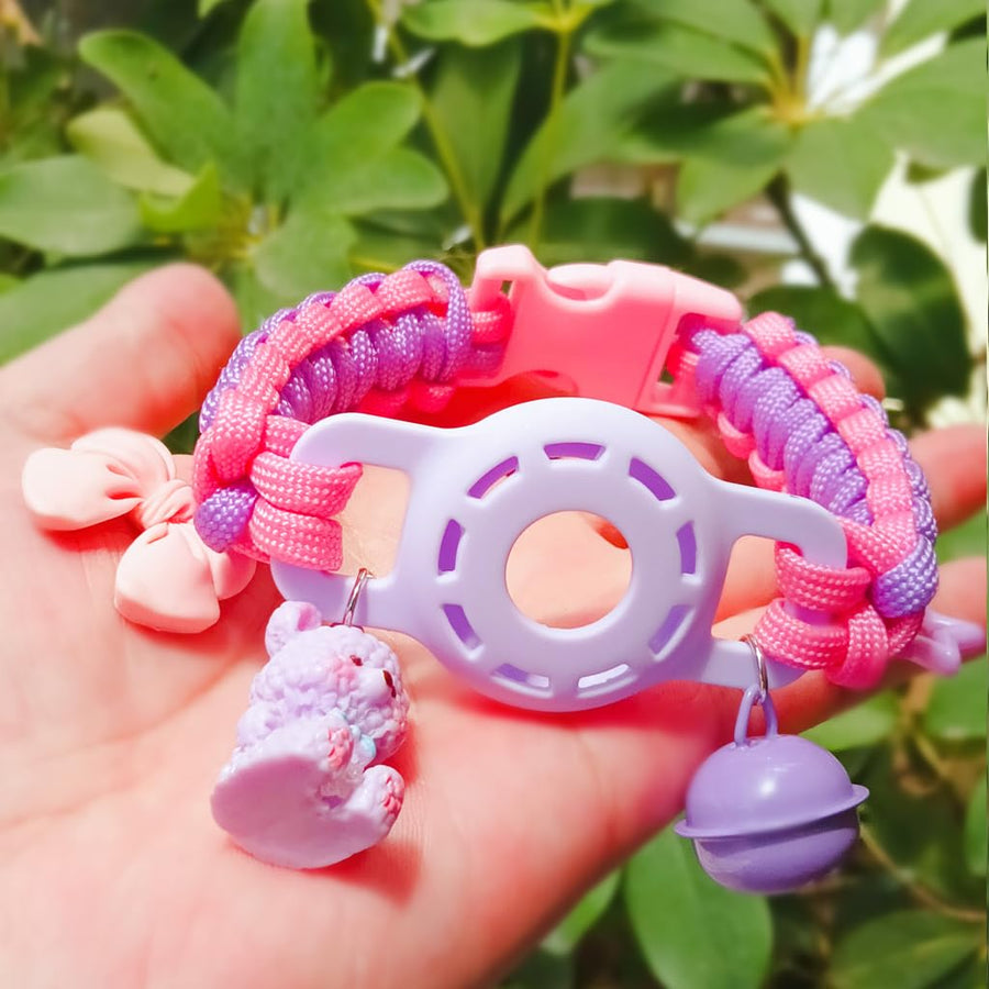 Pet Collar with AirTag Holder