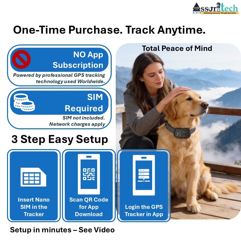 GPS Pet Tracker Collar