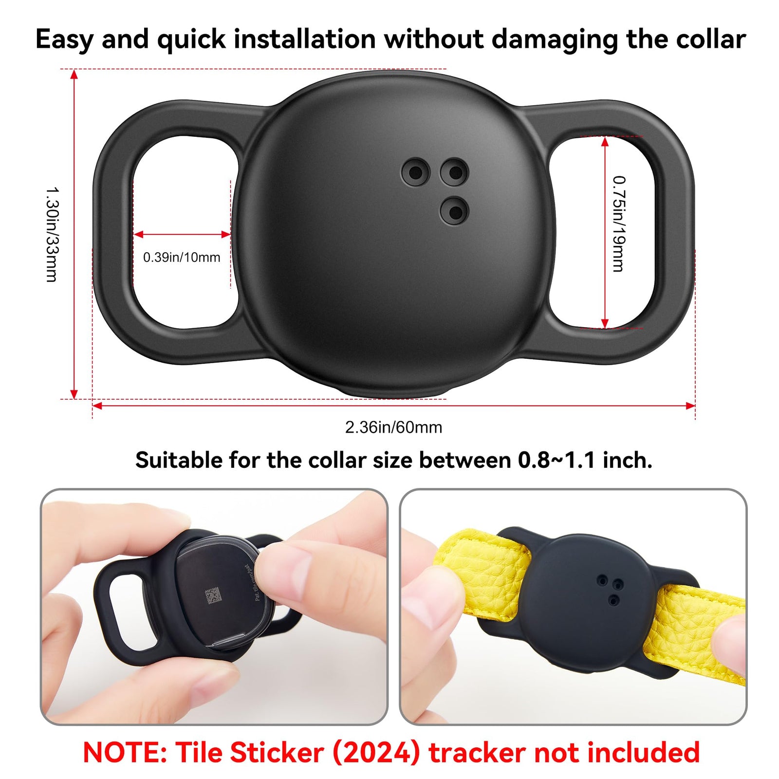 Tile Tracker Collar Holder