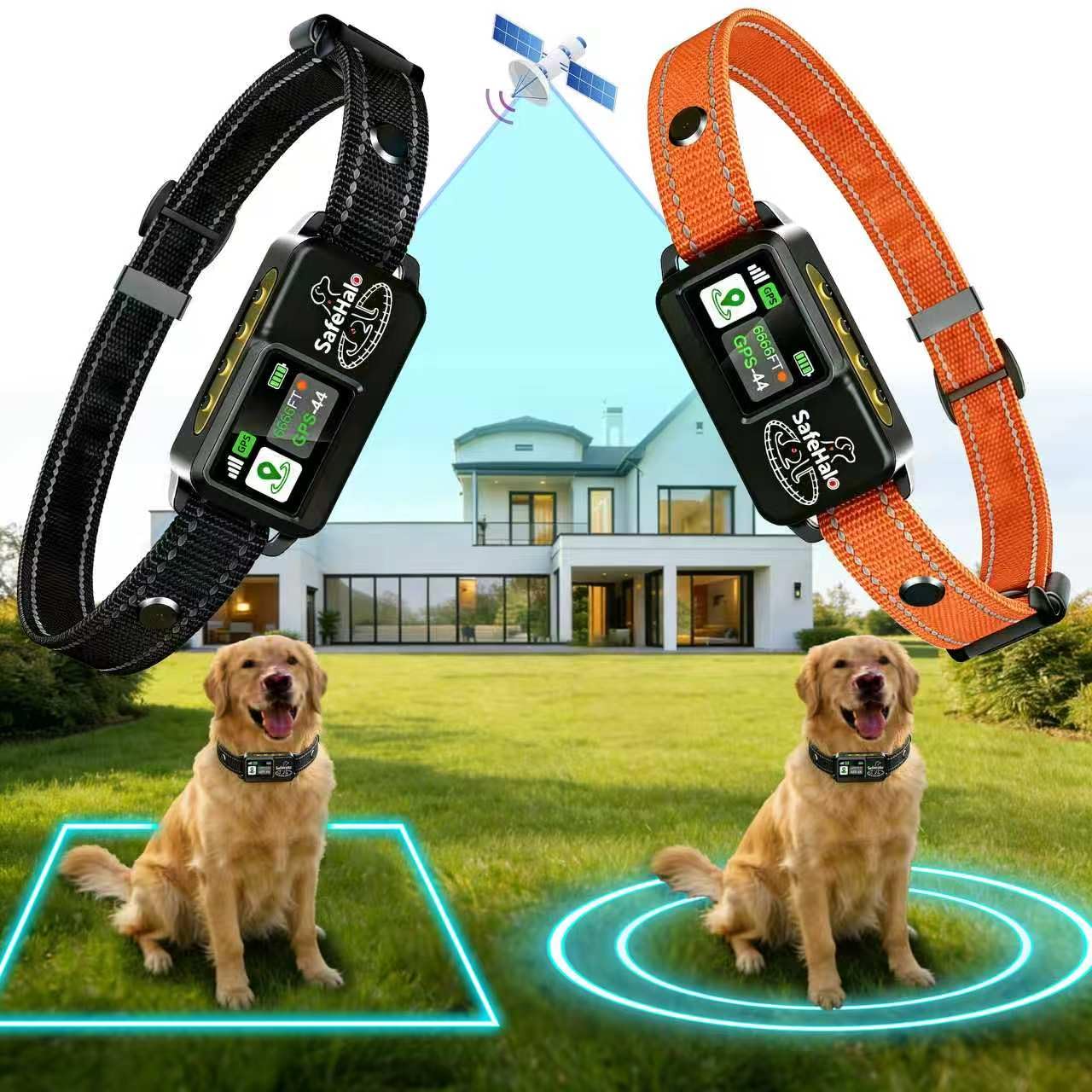 Wireless GPS Dog Fence Collar