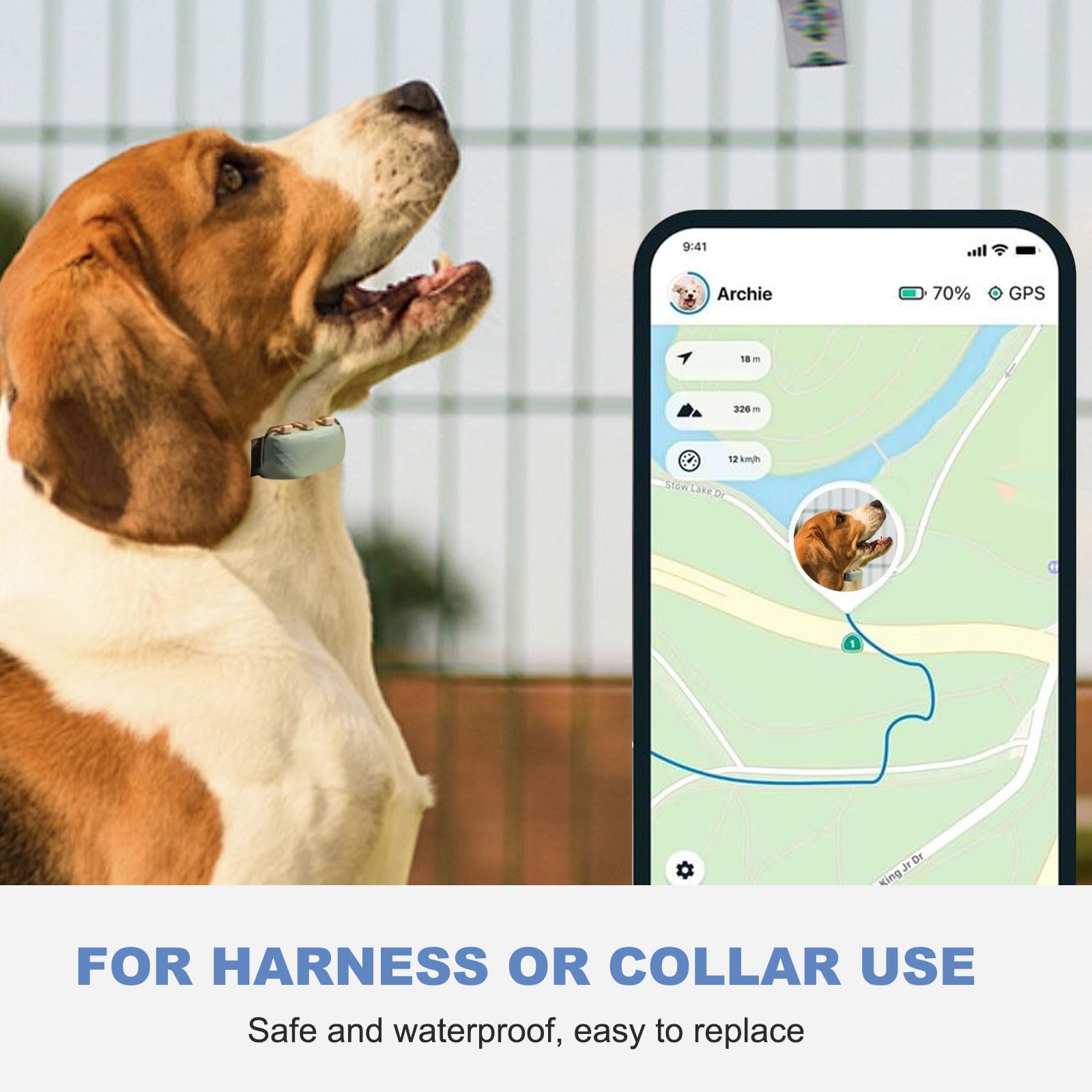 GPS Tracker Collar Clip