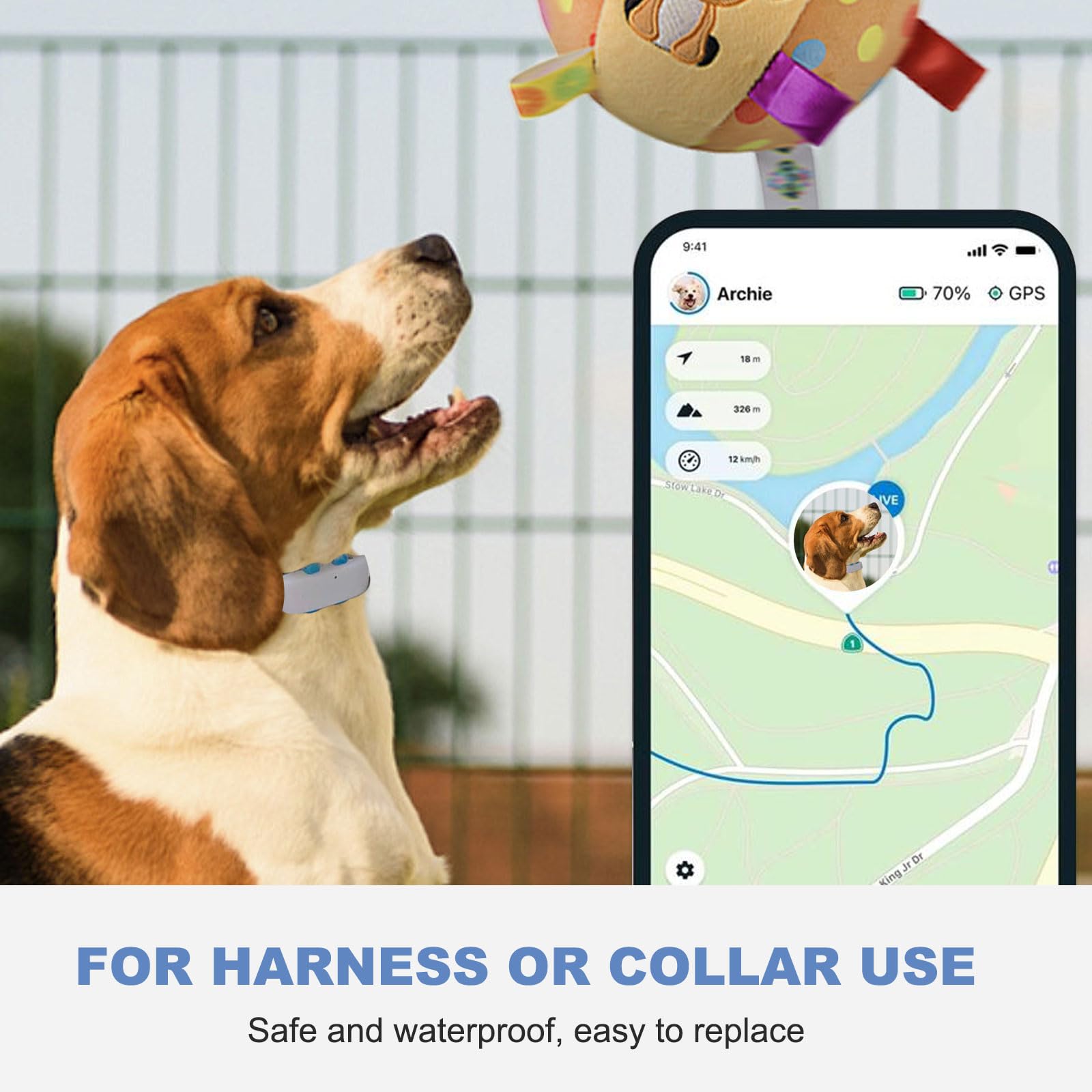 GPS Tracker Rubber Clips
