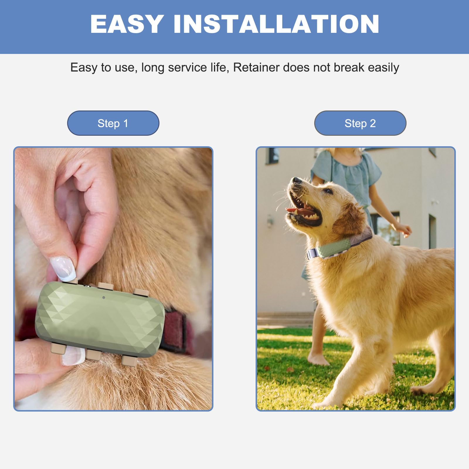GPS Tracker Collar Clip