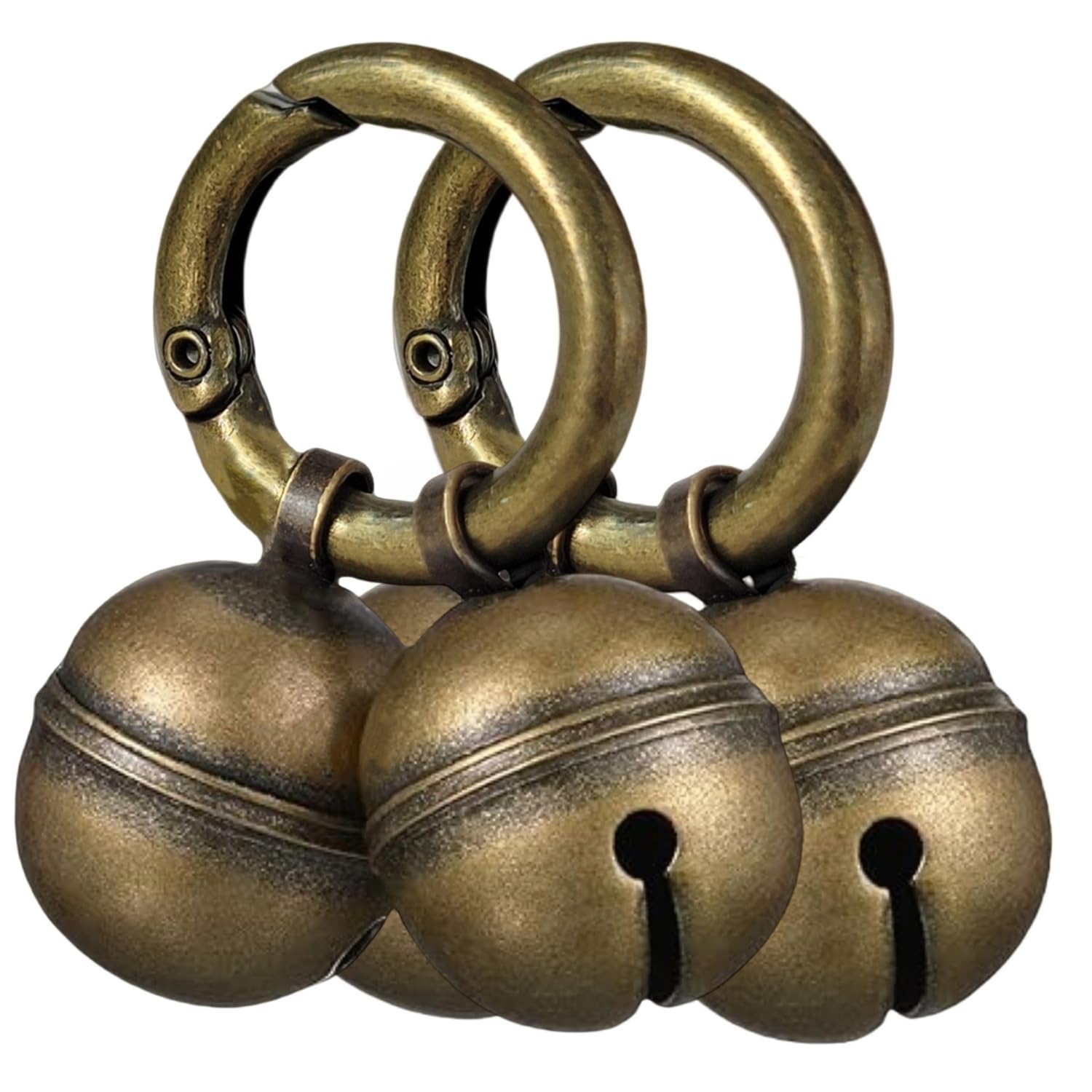 Chyobo Dog Bells for Pet Tracking, 4 Extra Loud Dog & Cat Bells for Collar