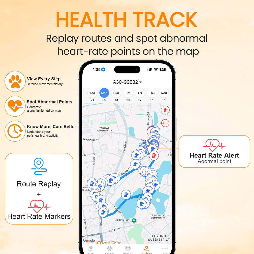 Smart Dog Health Collar