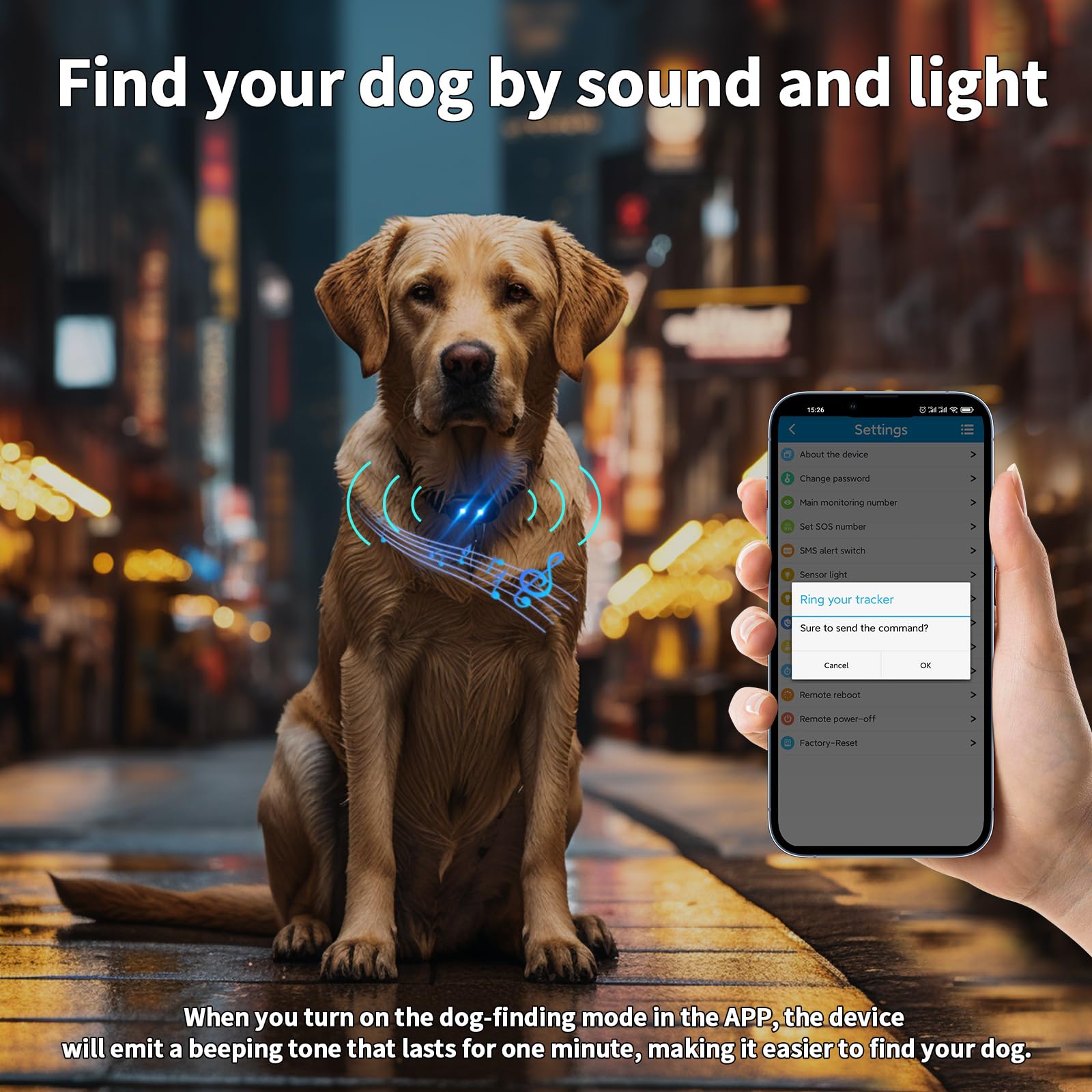 Dog GPS Tracker Collar