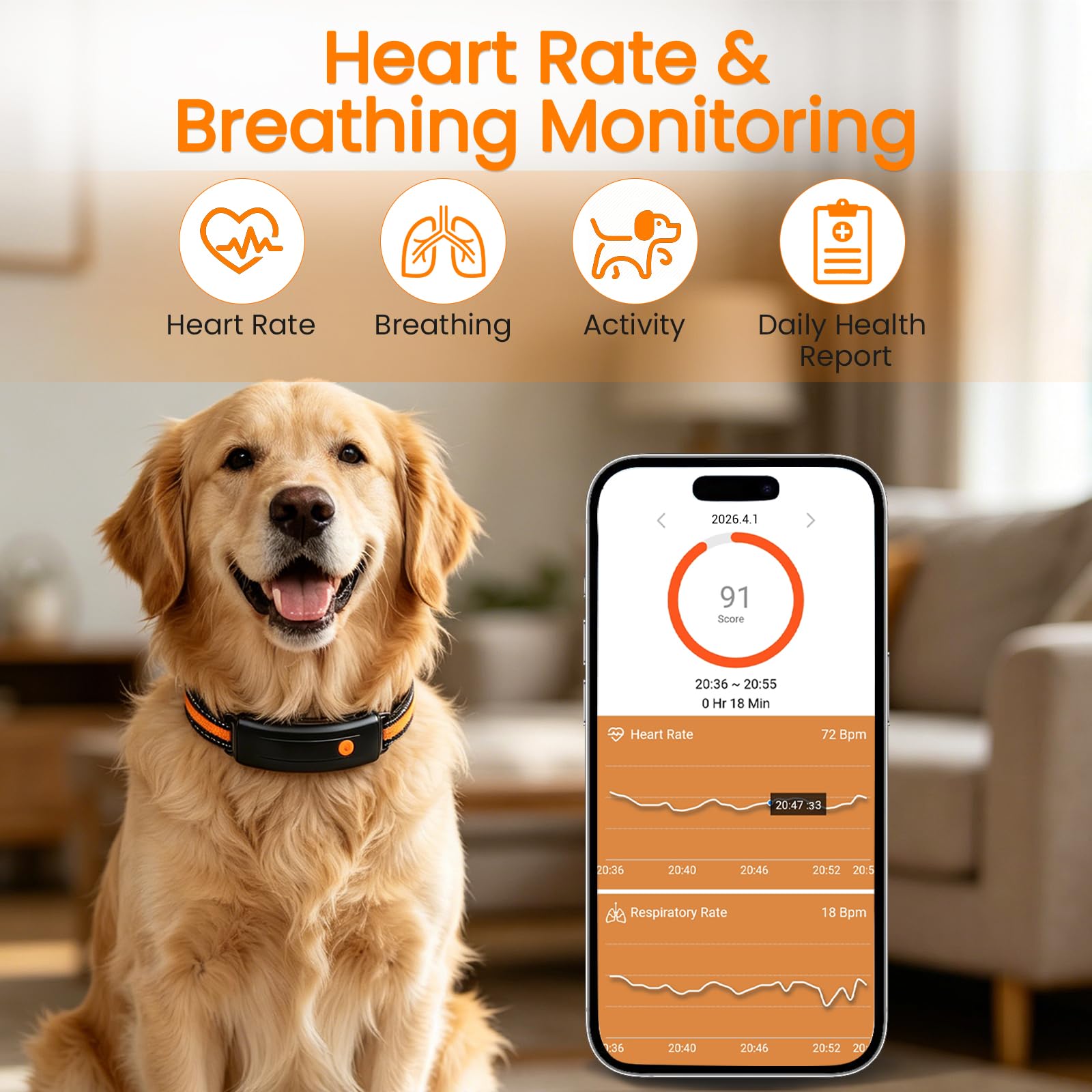 Smart Dog Health Collar