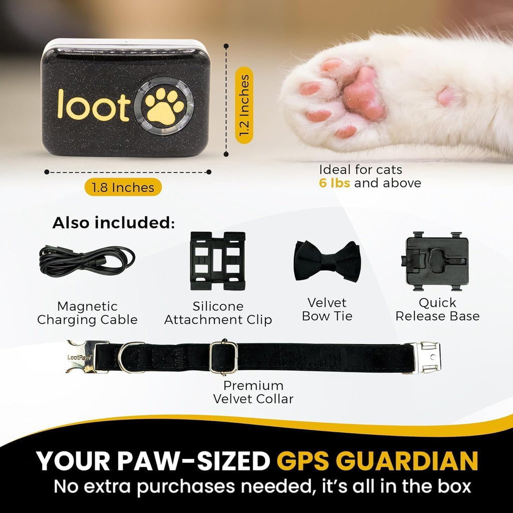 Smart GPS Cat Tracker Collar
