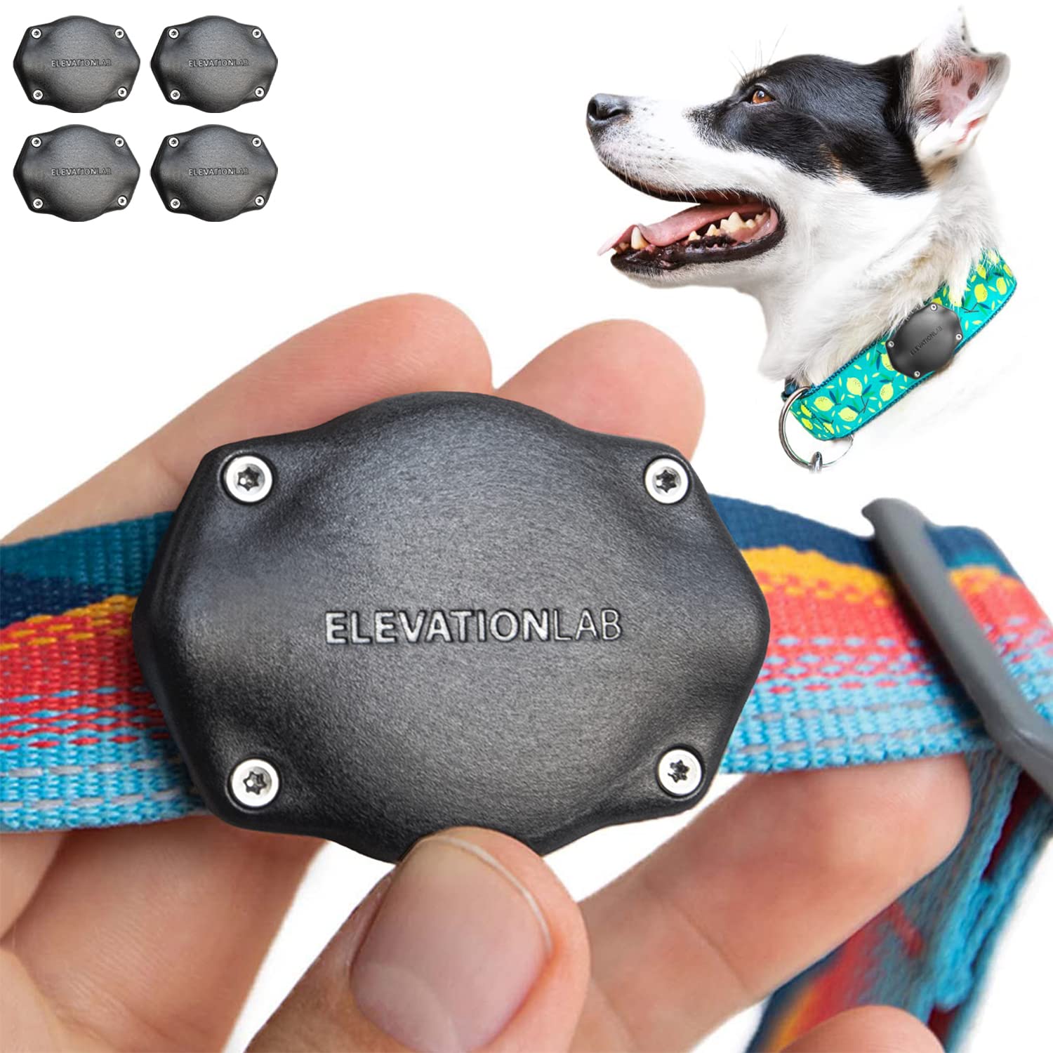 Waterproof AirTag Dog Collar Mount