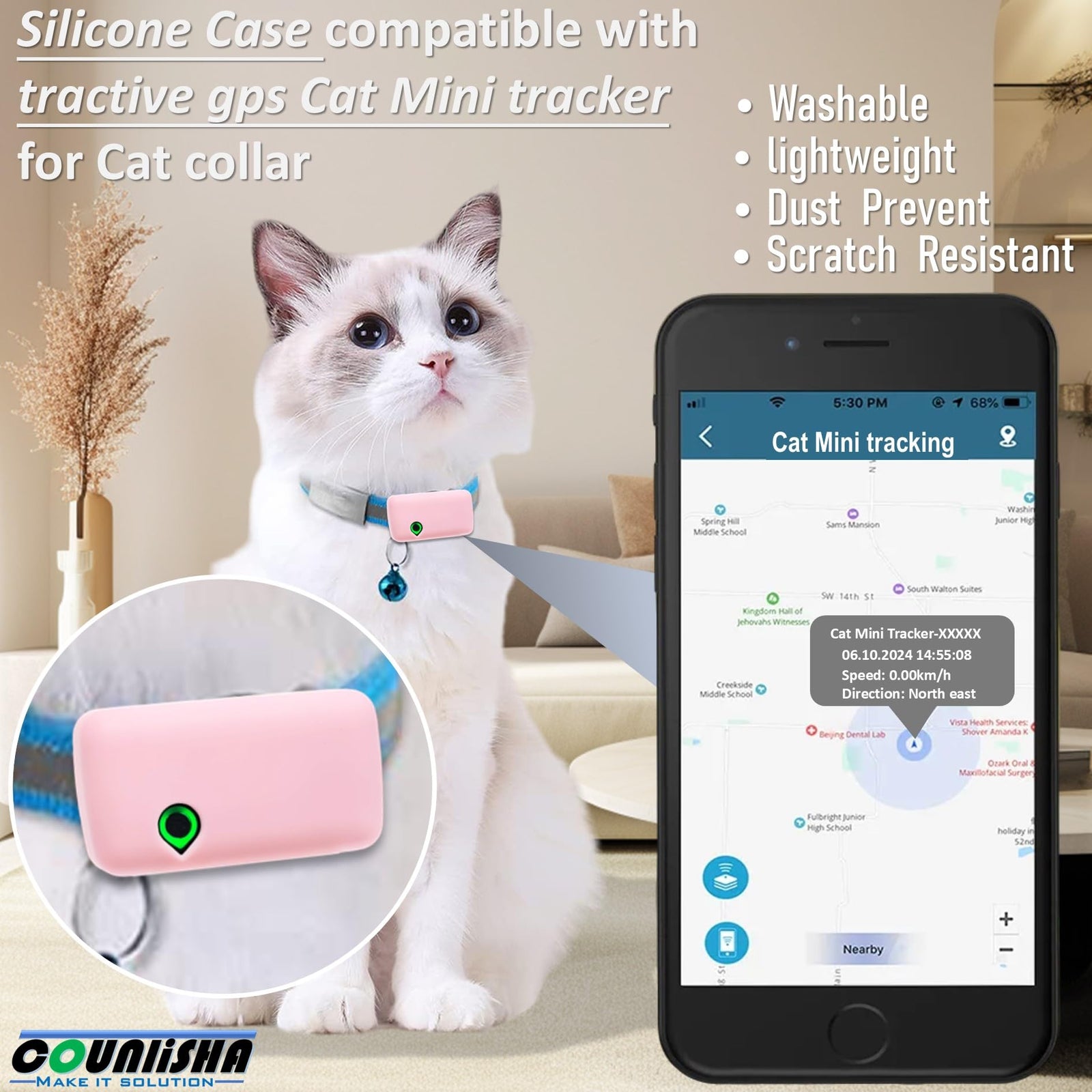 GPS Tracker Silicone Holder