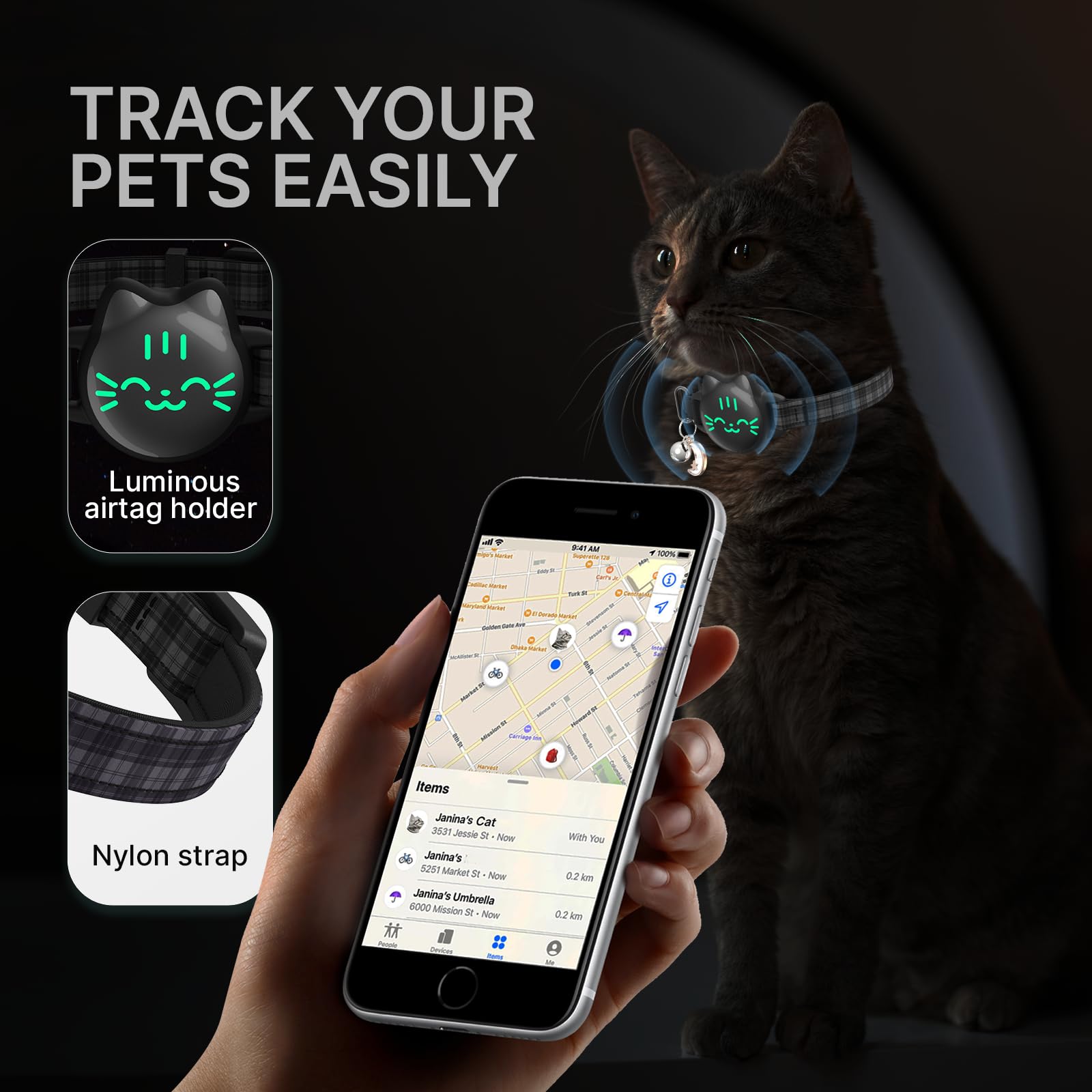 AirTag Cat Collar