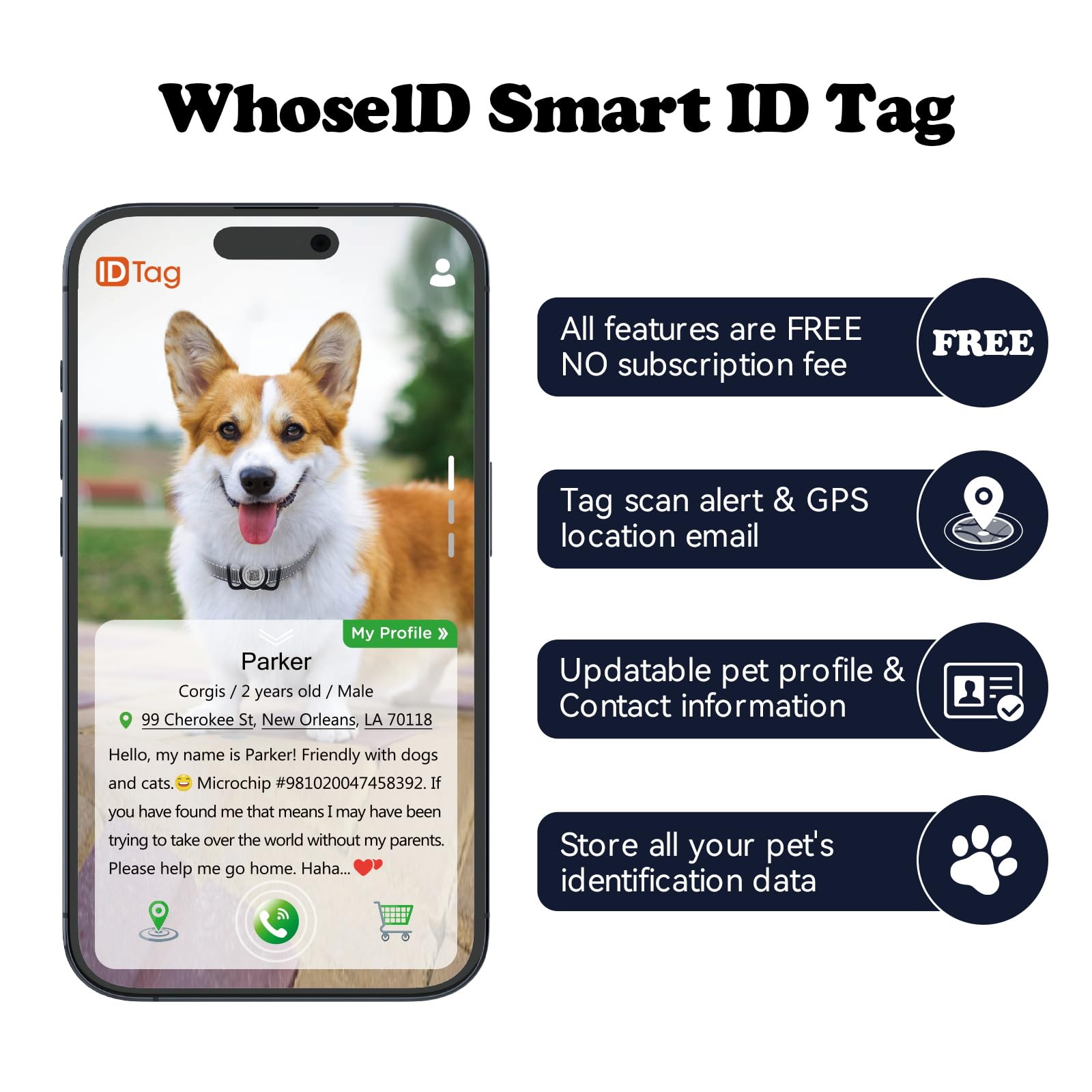 Waterproof Pet Tracker Holder