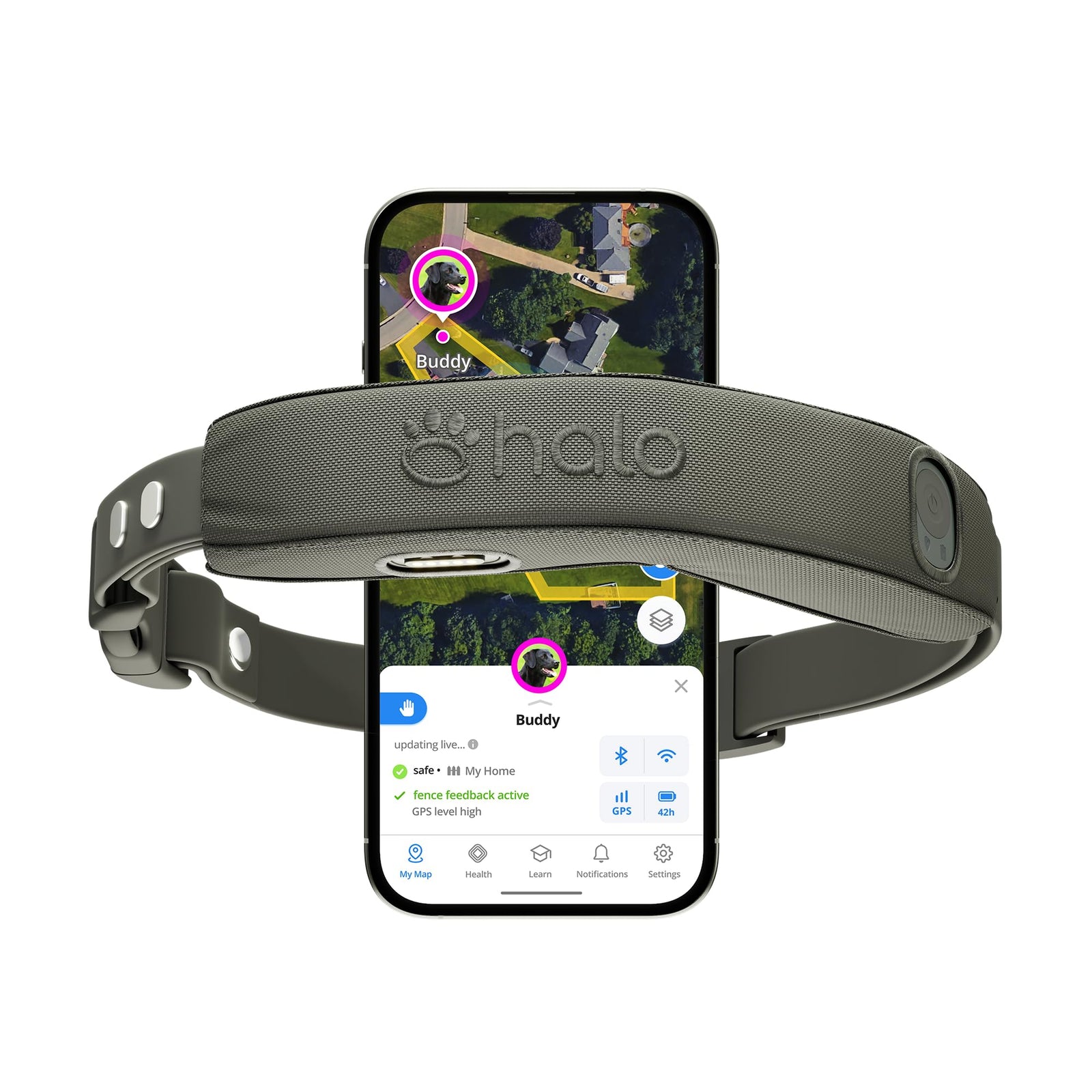 Wireless GPS Dog Fence Collar