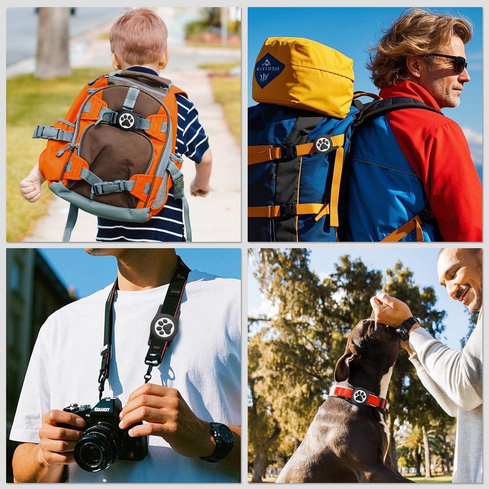 Waterproof AirTag Collar Holder