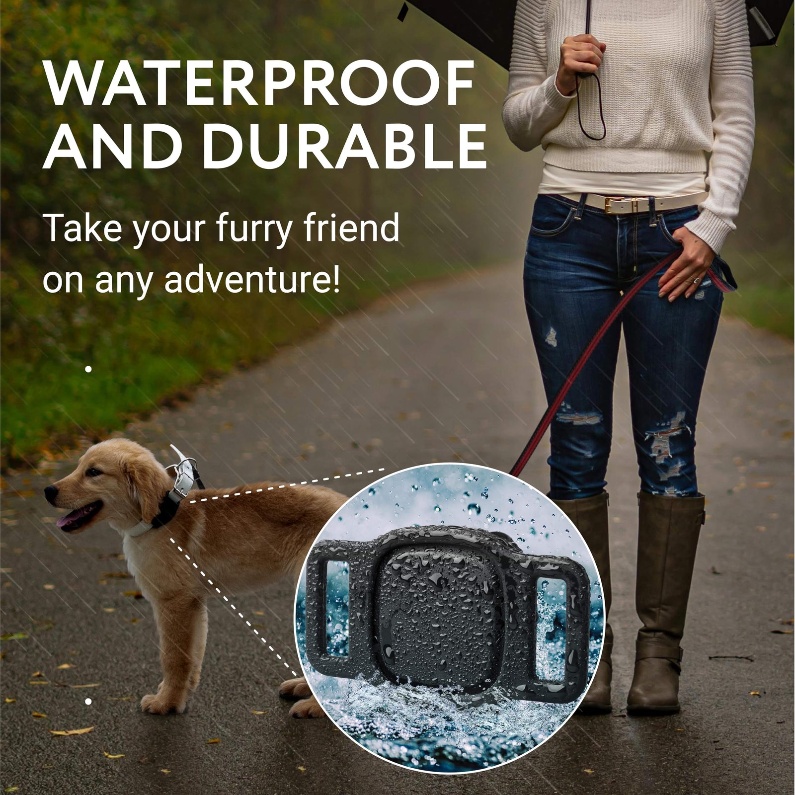 Dog Collar Tracker Case